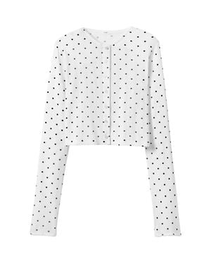 CUUP The Cropped Cardigan - White