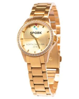 SPGBK WATCHES Crystal Bracelet Watch, 32Mm - Metallic