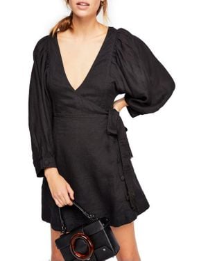 Free People Carino Minidress - Black