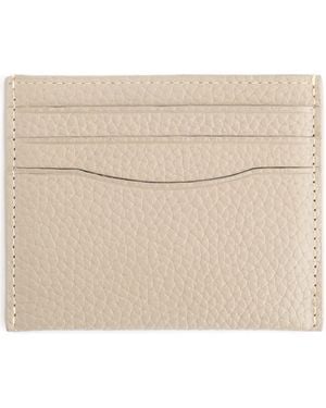 ROYCE New York Rfid Leather Card Holder - Natural