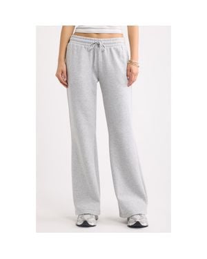 BP. Baggy Flare Leg Sweatpants - Gray