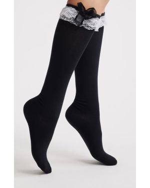 【関税込み】Julie Kegels レッド Thong ソックス JULIE KEGELS Thong Socks in Red | Lyst