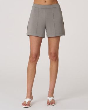 Rebody Active Madison Scuba Knit Short 4 - Gray