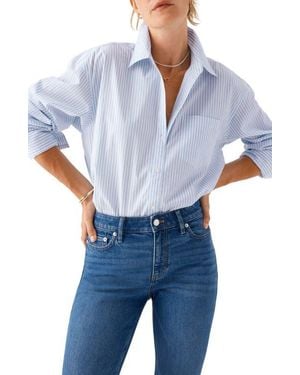 Vineyard Vines Birdie Stretch Cotton Button-Up Shirt - Blue