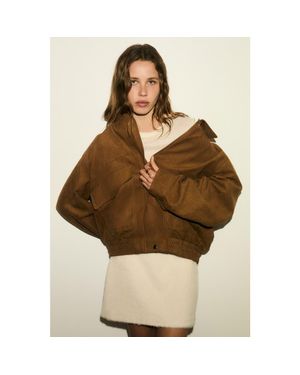 H&M Napped Jacket - Brown