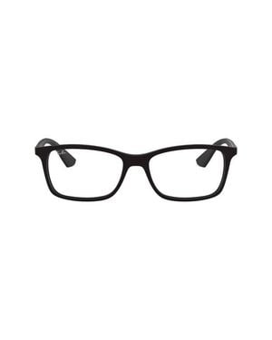 Ray-Ban 54Mm Square Optical Glasses - Black