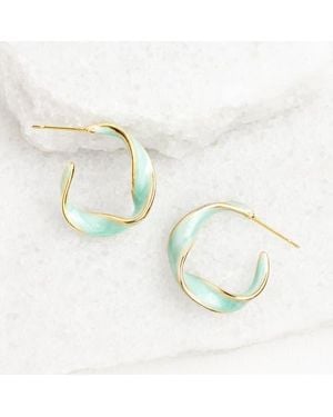 Starfish Project With A Twist Hoops - Blue