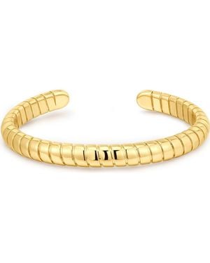 Luv Aj The Snake Chain Cuff Bracelet - Metallic