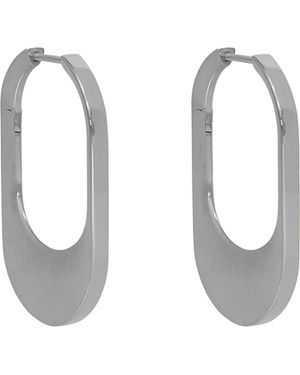 Dean Davidson Crosby Huggie Hoop Earrings - White