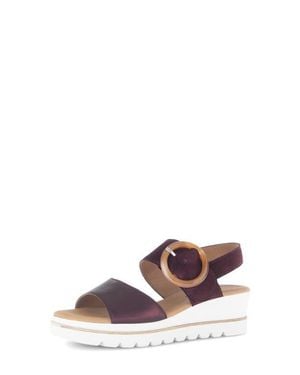 Gabor Quarter Strap Wedge Sandal - Multicolor