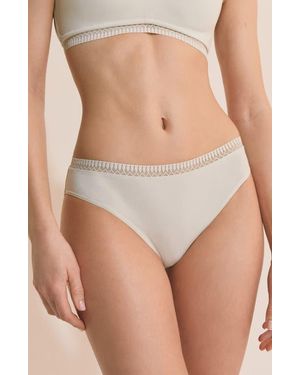 Etam Happily Stretch Cotton High Cut Briefs - Multicolor