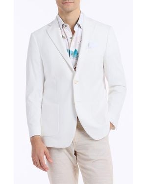 Robert Graham Harston Tailored Fit Seersucker Sport Coat - White
