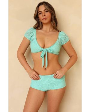 Dippin' Daisy's Ricky Crop Top - Green