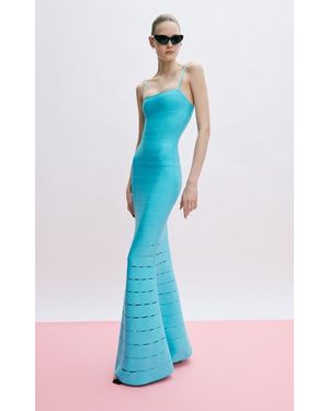 Hervé Léger The Elora Gown - Blue