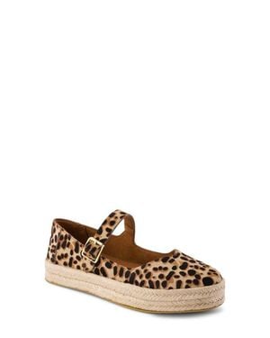 TOMS Carolina Espadrille Platform Mary Jane - Brown