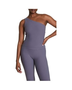 Spanx Bare Essentials One Shoulder Tank - Purple