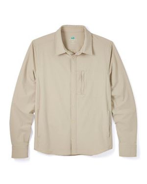 Myles Apparel Everyday Overshirt - Natural