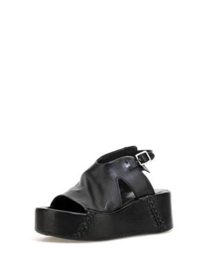 A.s.98 Maren Platform Sandal - Black
