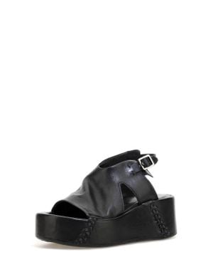 A.s.98 Maren Platform Sandal - Black