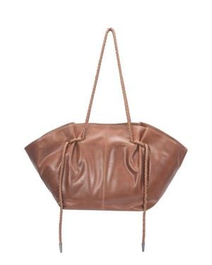 Frye Caroline Leather Shopper - Brown