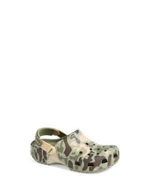 Crocs™ Kids' Classic Snap Back Strap Clog - Metallic