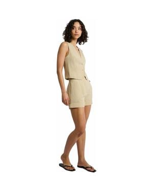 Onia Air Linen Trouser Short - Natural
