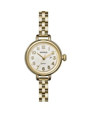 Shinola The Birdy Bracelet Watch, 34Mm - Metallic