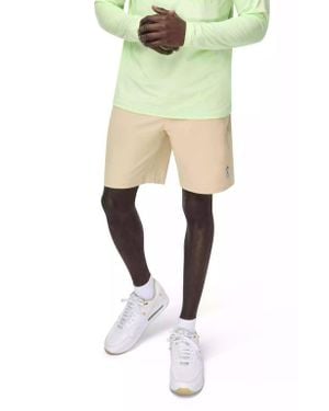 EASTSIDE GOLF Drawstring Waist Golf Shorts - Natural
