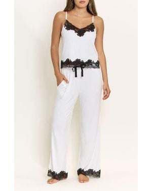 Honeydew Intimates Dream On Pajamas - White