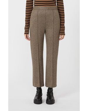 MM by Max Mara Orlanda Crop Pants - Natural