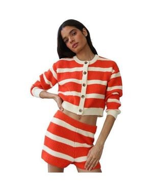 Callaghan Fiona Cardigan - Red