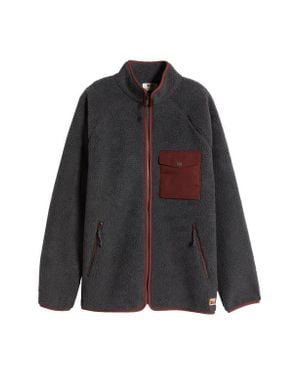 Fjallraven Vardag Pile Fleece Zip Jacket - Black