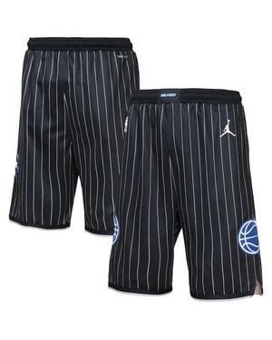 Nike Youth Orlando Magic Authentic Statement Edition Swingman Shorts - Black
