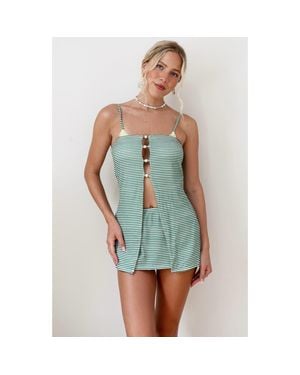 Dippin' Daisy's Stephano Blouse Top - Green
