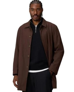 Fabletics The Don Overcoat - Brown