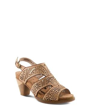 Spring Step Perfdfection Slingback Sandal - Brown