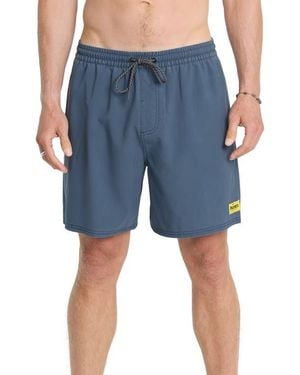 Quiksilver Pacifico Talavera Volley Swim Trunks - Blue