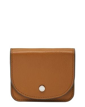 Aimee Kestenberg Pucker Up Leather Card Case - Brown