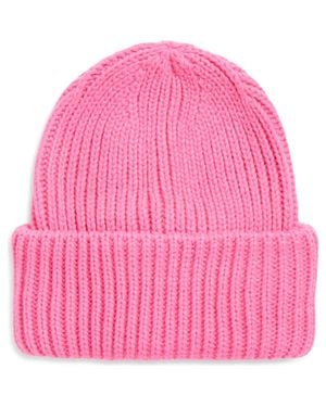 Treasure & Bond Classic Knit Cuffed Beanie - Pink