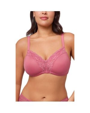 Montelle Intimates Dream Wireless T-Shirt Bra - Pink