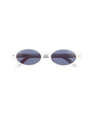 Dior Pacific R1I 52Mm Oval Sunglasses - Blue