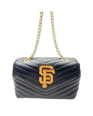 Cuce San Francisco Giants Quilted Crossbody Purse - Blue