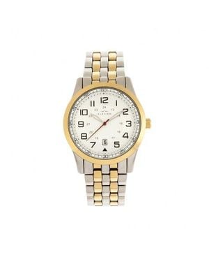 Elevon Watches Garrison Bracelet Watch W/Date - Metallic