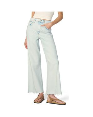 Joe's Jeans The Twisted Mia Raw Hem High Waist Ankle Flare Jeans - Blue