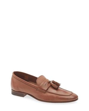 Gentle Souls Guarda Tassel Loafer - Brown