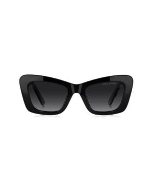 Marc Jacobs 52Mm Cat Eye Sunglasses - Black