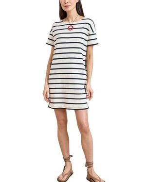 La Ligne Breton Dress - White