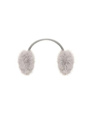 Mountain Warehouse Faux Fur Earmuffs - White