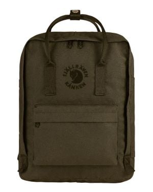 Fjallraven Re-Kånken Water Resistant Backpack - Green