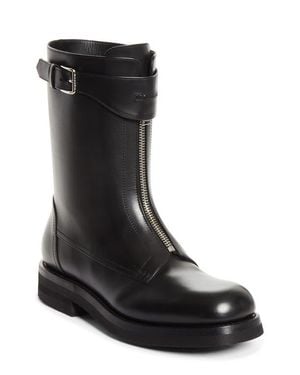 McQueen Biker Boot - Black
